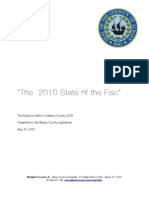 The 2010 State of The Fisc