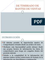 Sistema de Timbrado de Comprobantes de Ventas