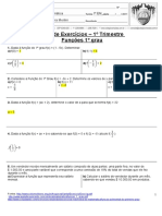 Lista de Exercicios FC 1º Grau Com Resposta