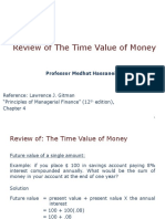 Review of Time Value of Money