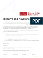 Invasive and Keystone Species LDC