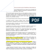 Tendências Filosóficas Da Educação e Concepções Pedagógicas