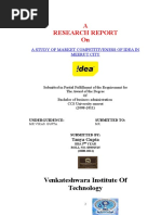 A Research Report On: Venkateshwara Institute of Technology