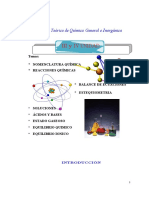 Texto Teorico de La Quimica General e Inorganica