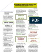 Changes Coming: Solar Cookers International Association