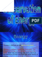 Conservation of Energy Powerpoint