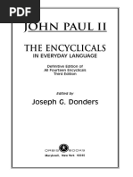 Pope John Paul II The Encyclicals