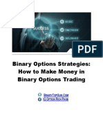 Binary Options Strategies How Make Money in Binary Options Trading