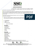 Exhibition Stand Brief Sheet - Business Development