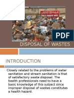 Disposal of Wastes