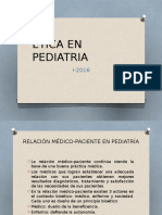 Etica en Pediatria