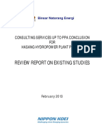 Main Sentences - Review Report On Existing Studies - Hasang HPP Project 130225 PDF