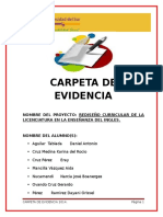 Formato Carpeta de Evidencia Final