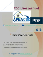 Apna CSC User Manual