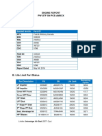 A. General Data: Engine Report Pw127F SN Pce-Amxxx