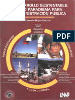 El Desarrollo Sustentable - Un Nuevo Paradigma para La Administración Pública PDF