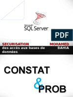 SQL Server Securite