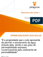 Aula 8 - Permeabilidade Dos Solos