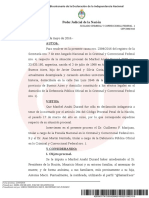 Fallo Amenaza A Macri