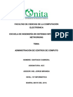 Administración de Centros de Computo