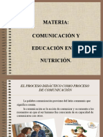 Educacion y Comunicacion