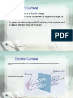 3.2 Electric Current