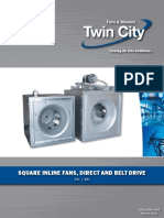 Dsi Bsi - Direct and Belt Driven Square Inline Fans - Catalog 4205 PDF