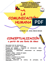 La Comunicación Humana. 2016