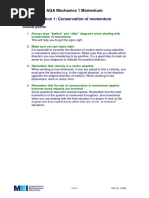 Conservation of Momentum CP