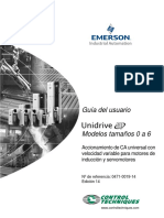 Spanish Unidrive SP Size0-6 User Guide Iss14