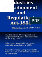 Industrial Development and Regulation Act