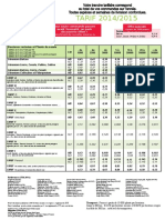 TARIF TABLEAU 2015 Haberschill