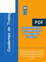 Sistematizacion Del Conocimiento Cambio Climático