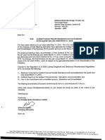 Standalone & Consolidated Financial Results, Form A, Auditors Report For March 31, 2016 (Result)