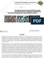 Analisis de Fragmentacion Granulometria en Voladura de Rocas Con ImageJ Romel Villanueva Iiming PDF