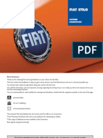 Fiat Stilo User Manual