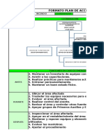 Formato Plan de Accion Incendio, Robo y Sismo.