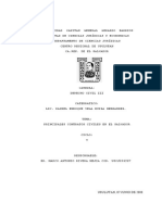 Principales Contratos Civiles en El Salvador