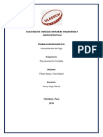 Monografia de Comprobantes de Pago