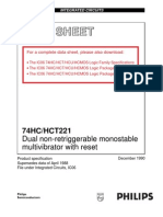 Data Sheet: 74HC/HCT221