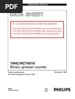 Data Sheet: 74HC/HCT4516