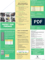 Menards Extended Protection Plan Brochure