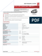 7-16 DIN Male Connector For 1-15/8" Coaxial Cable, OMNI FIT Premium, Straight, O-Ring and Compression Sealing