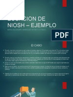 Ecuacion de Niosh - Ejemplo