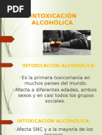 Intoxicacion Alcoholica