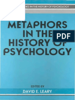 Metaphors in The History of Psychology