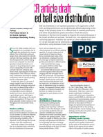 Optimised Ball Size Distribution