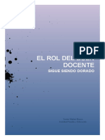 Rol Del Buen Docente