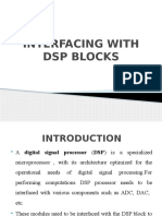 DSP Blocks Interfacing