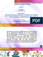 Propuesta de Solución Final A La Problemática de La Empresa "Mermeladas Elisa"